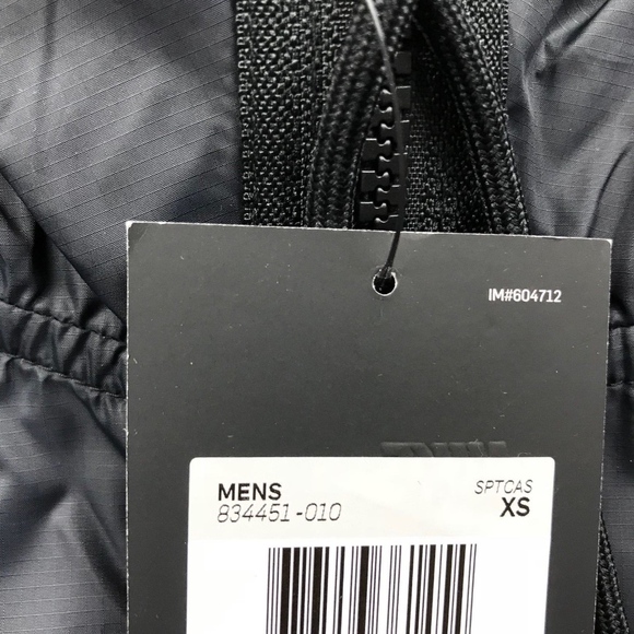 Nike International Windrunner Jacket Black Blue - Picture 3 of 4